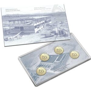 2025 $1 60th Anniversary Of The Royal Mint Mintmark & Privy Four Coin Set