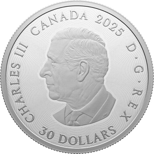 2025 $30 Zodiac Signs 2oz Fine Silver Canadian Coin - Image 3