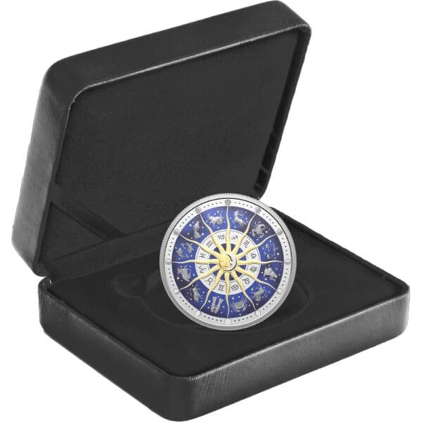 2025 $30 Zodiac Signs 2oz Fine Silver Canadian Coin - Image 2