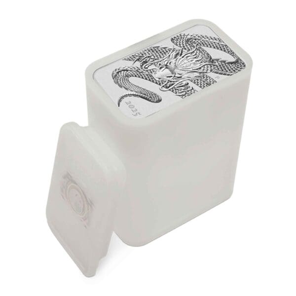 Perth Mint Silver Dragon Bars 2025 – Tube of 20 coins for bullion storage