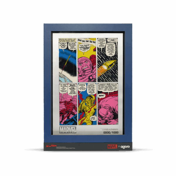 2025 $2 Comix™ - Marvel Fantastic Four #1 Foil 1oz Silver Niue Coin - Image 4