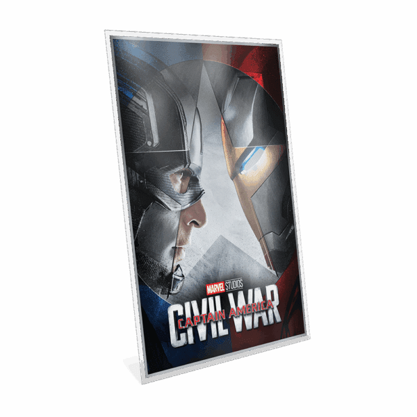 2025 $2 Marvel The Infinity Saga Phase Three - Captain America Civil War Coin