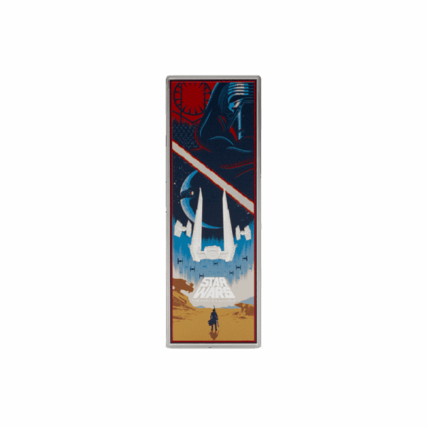 2025 $5 Star Wars™ The Force Awakens™ 3oz Silver Proof Coloured Coin - Image 2