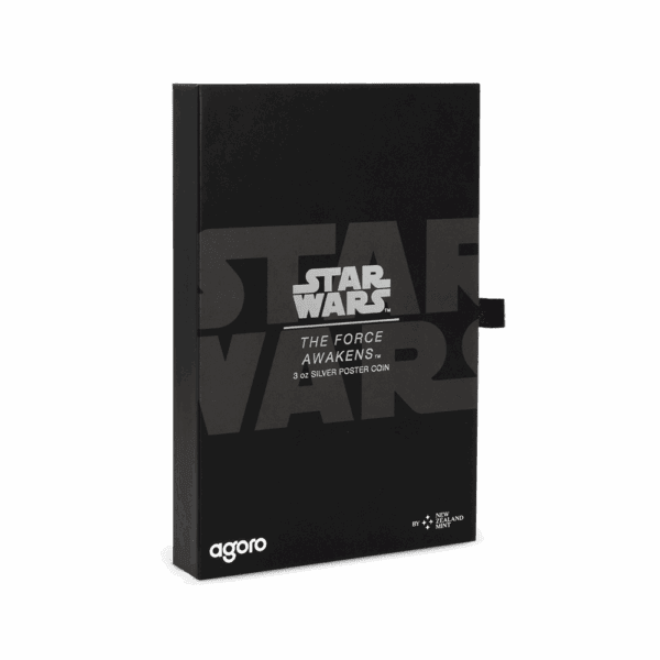 2025 $5 Star Wars™ The Force Awakens™ 3oz Silver Proof Coloured Coin - Image 5