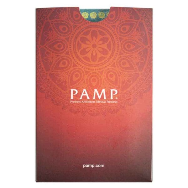 Diwali Lakshmi & Rangoli .9999 5g Gold Prooflike PAMP Bar - Image 5