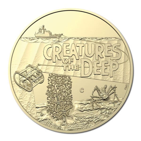 2023 $1 Creatures of the Deep 4 Coin Royal Australian Mint UNC Set - Image 4