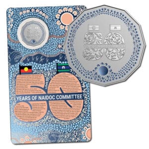 2024 50c NAIDOC Week Coloured Frosted UNC