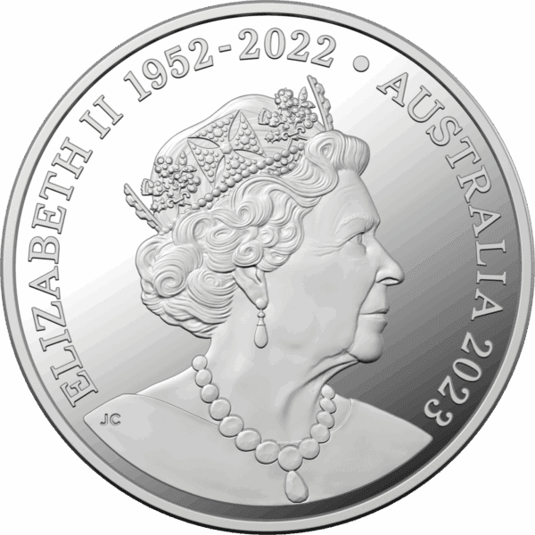 2023 $1 Mob Of Thirty -  30th Anniversary 1oz Silver ‘C’ Mintmark Proof Coin - Image 3