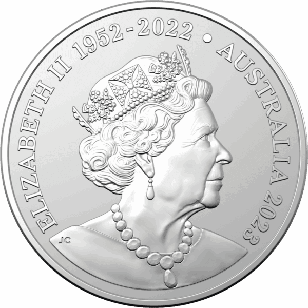 2023 $1 Mob Of Thirty - 30th Anniversary 1oz Silver Frosted ‘C’ Mintmark Coin - Image 3