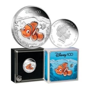 2023 Disney 100 Nemo 1/2oz Silver Proof Coloured Coin