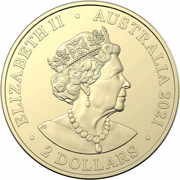 2021 $2 Indigenous Military Services Coloured UNC 5 Coin RAM Bag - Image 3