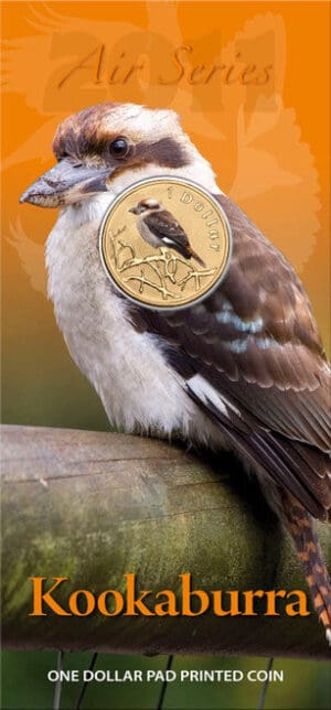 2011 $1 Kookaburra Air Series UNC Carded Perth Mint Coin