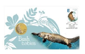 2013 $1 Australian Bush Babies Platypus Perth Mint PNC