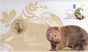 2013 $1 Australian Bush Babies Wombat PNC