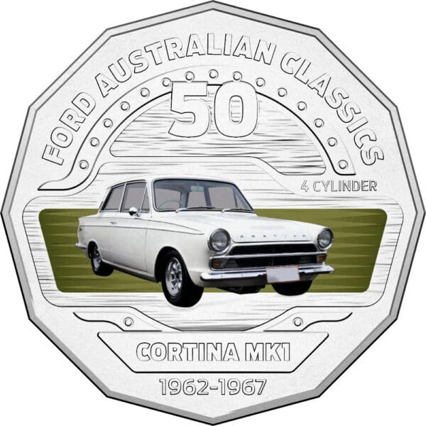 2017 50c Cortina Mk1 (1962-67) from Ford Australia Classic Collection - Image 2