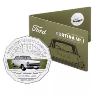 2017 50c Cortina Mk1 (1962-67) from Ford Australia Classic Collection