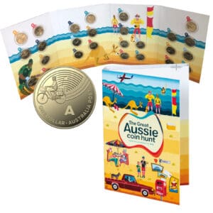 2019 $1 Great Australian Coin Hunt - Complete UNC Coin / Folder set