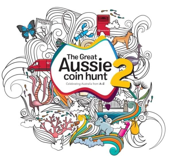 2021 $1 Great Australian Coin Hunt 2 - Complete UNC Coin / Folder set - Image 7