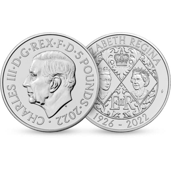 2022 £5 Queen Elizabeth II Brilliant Uncirculated Coin