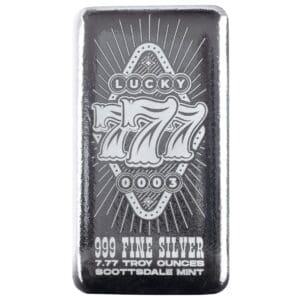 2025 Lucky Sevens Series 7.77oz Silver Bar