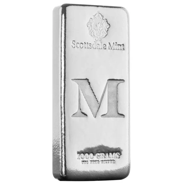 Imperium Collection | M 1kg Silver .999 Scottsdale Bar - Image 2