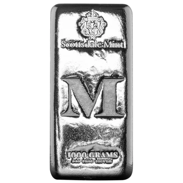 Imperium Collection | M 1kg Silver .999 Scottsdale Bar - Image 3