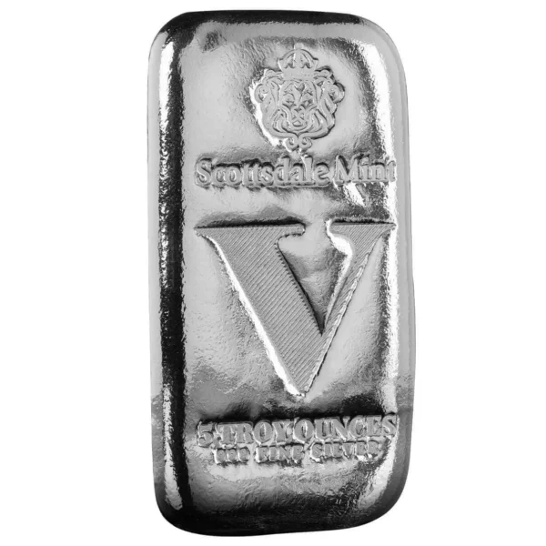 Imperium Collection | V 5oz Silver .999 Scottsdale Bar - Image 2