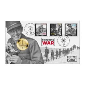 2024 $1 ANZAC Day 2024 "Picturing War" Perth Mint PNC