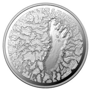 2021 $1 Mungo Footprint 1/2oz Silver Proof Coin