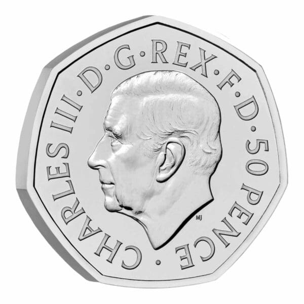 2022 50p Tribute Elizabeth II Great Britain Uncirculated Coin - Image 3