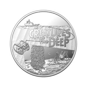 2023 $1 Creatures Of The Deep Silver C Mintmark Proof Coin