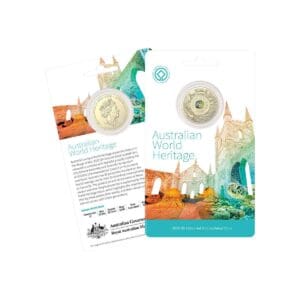 2023 $5 World Heritage Sites Australian Coloured Frosted Uncirculated Coin