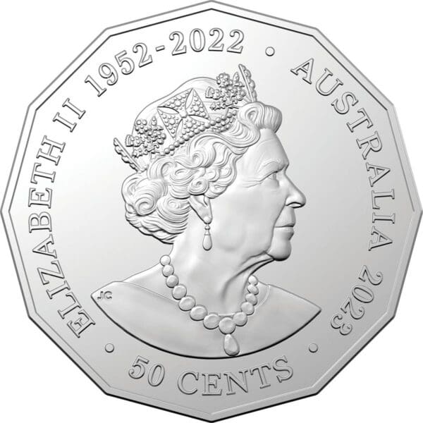 2023 50c Bathurst 1000 60th Anniversary Colour UNC CuNi Australian Coin - Image 3