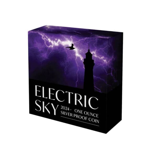 2024 $1 Electric Sky 1oz Silver Perth Mint Proof Coin - Image 4