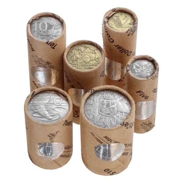 2024 Charles III $2-5c Premium Australian Mint Roll Set - Image 2