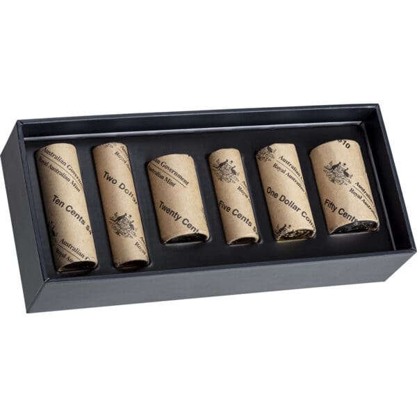 2024 Charles III $2-5c Premium Australian Mint Roll Set - Image 3
