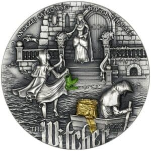 2024 $5 Lady of the Lake The Witcher 2oz Silver Niue Coin