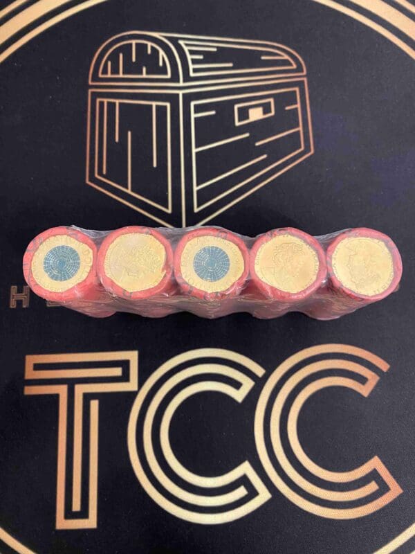 5 x 2020 $1 Donation Dollar Prosegur UNC Security Coin Rolls - 100 Total