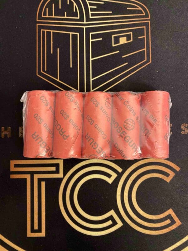 5 x 2020 $1 Donation Dollar Prosegur UNC Security Coin Rolls - 100 Total - Image 2