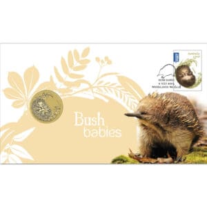 2013 $1 Bush Babies Echidna Perth Mint PNC