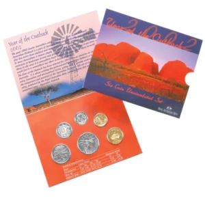 2002 Year of the Outback UNC Australian Mint Coin Set