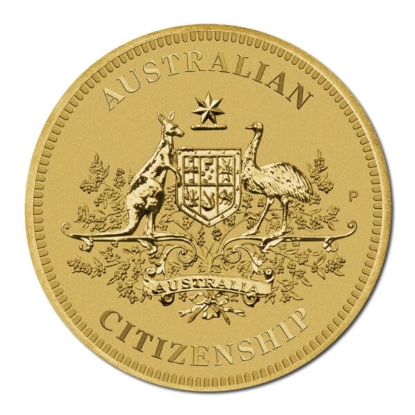 2023 $1 Australian Citizenship UNC Carded Coin - Image 2