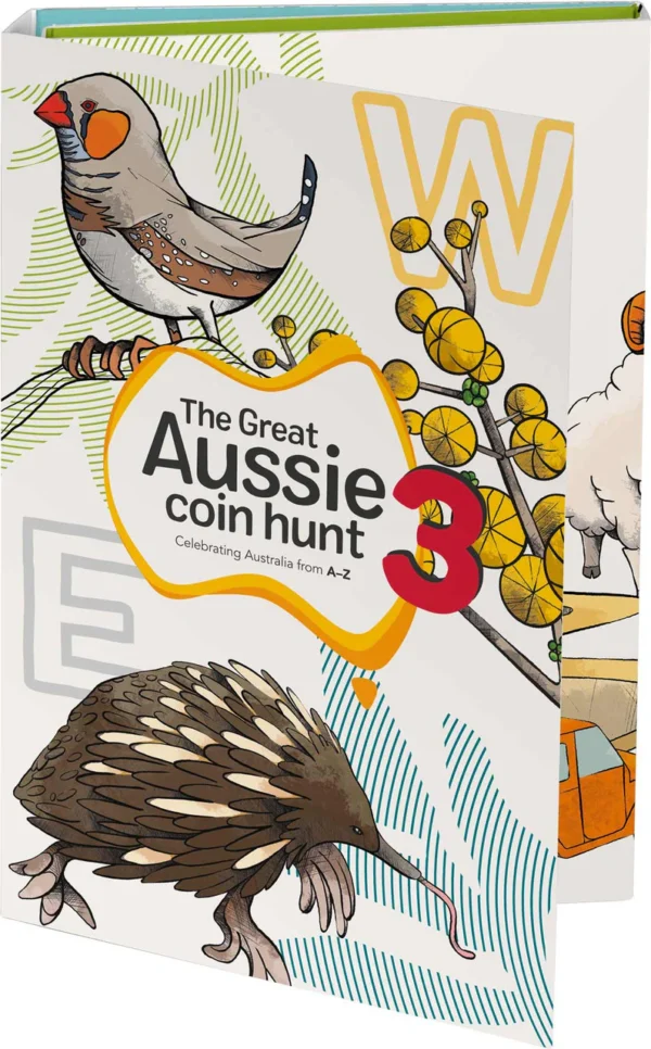 2022 $1 Great Australian Coin Hunt 3 - Complete UNC Coin / Folder set