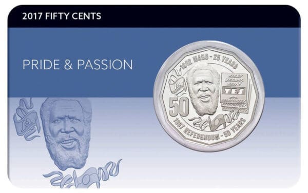 2017 50c Mabo Pride and Passion 50th Anniversary Coin Pack