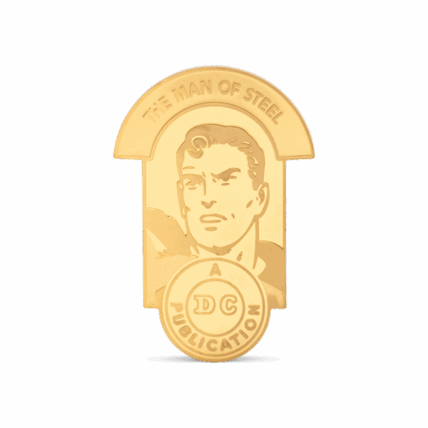 2025 Superman - The Man of Steel - 90 Years of DC 1oz Gold Proof Coin - Image 2