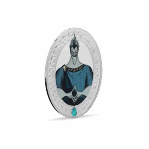 2025 $2 Disney Villains - Hades 1oz Silver Proof Coloured Coin