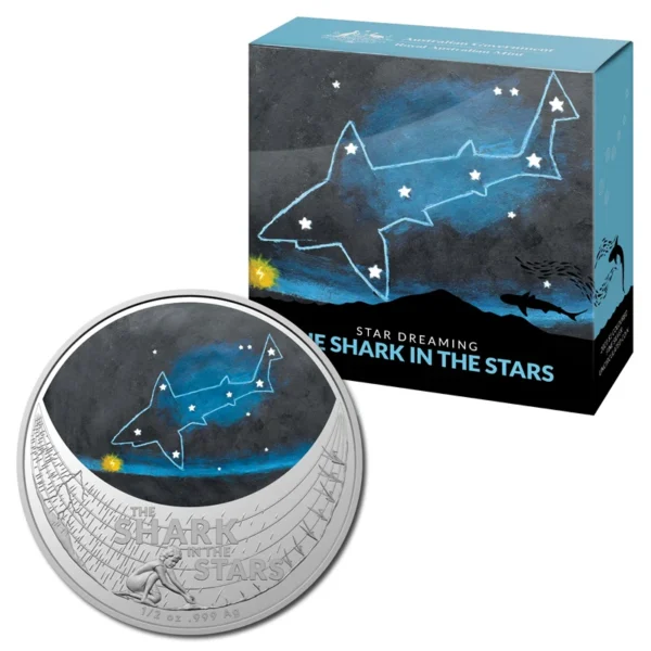 2020/202 $1 Star Dreaming - Emu In Sky, Seven Sisters, Shark In Stars Full Set - Image 4