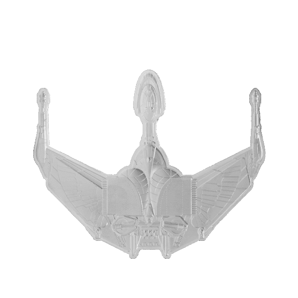 2025 $5 Star Trek Ships – Klingon Bird of Prey 3oz Silver Proof Coin - Image 2