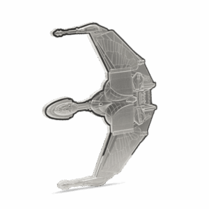 2025 $5 Star Trek Ships – Klingon Bird of Prey 3oz Silver Proof Coin