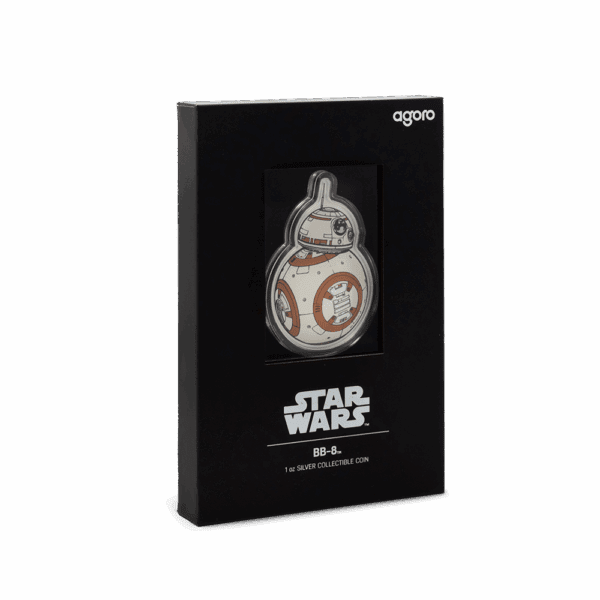 2025 $2 Star Wars™ BB-8™ 1oz Silver Proof Coin - Image 4